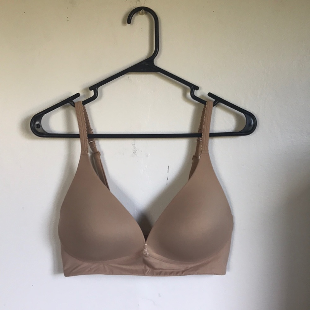 🌊tan wireless bra